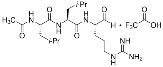 图片 亮肽素三氟乙酸盐 [亮抑酶肽, 亮抑酶酞]，Leupeptin trifluoroacetate salt；≥90% (HPLC), microbial