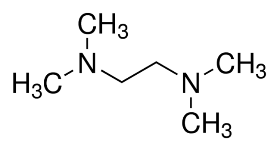 图片 四甲基乙二胺，N,N,N′,N′-Tetramethylethylenediamine [TEMED, TMEDA]；BioReagent, suitable for electrophoresis, ~99%
