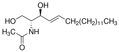 图片 N-乙酰-D-鞘氨醇 [C2神经酰胺]，N-Acetyl-D-sphingosine；≥97% (TLC), powder