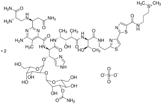 图片 硫酸博来霉素 [硫酸博莱霉素]，Bleomycin sulfate from Streptomyces verticillus [BLM]；crystalline, 1.5-2.0 U/mg