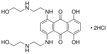 图片 米托蒽醌二盐酸盐，Mitoxantrone dihydrochloride；≥97% (HPLC)