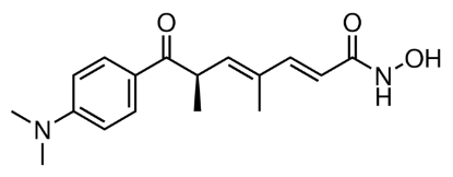 图片 曲古抑菌素A [曲古柳菌素A]，Trichostatin A [TSA]；≥98% (HPLC), from Streptomyces sp.