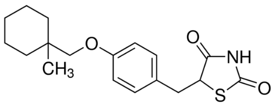 图片 环格列酮，Ciglitizone；≥98% (HPLC)