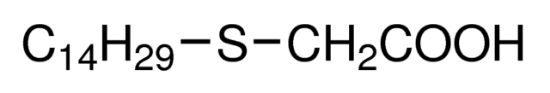 图片 十四烷基硫代乙酸，Tetradecylthioacetic acid [TTA]；≥97% (NMR)