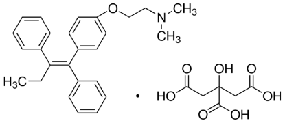 图片 他莫昔芬柠檬酸盐，Tamoxifen citrate salt；≥99%