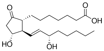 图片 前列腺素E1，Prostaglandin E1 [PGE1]；powder, γ-irradiated, BioXtra, suitable for cell culture, ≥60% (HPLC)