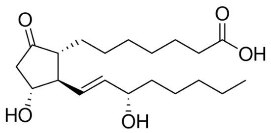 图片 前列腺素E1，Prostaglandin E1 [PGE1]；powder, γ-irradiated, BioXtra, suitable for cell culture, ≥60% (HPLC)