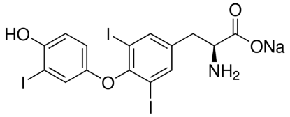 图片 3,3′,5-三碘-L-甲状腺原氨酸钠盐 [三碘代甲状腺素钠盐]，3,3′,5-Triiodo-L-thyronine sodium salt [T3]；γ-irradiated, powder, suitable for, suitable for cell culture, ≥90% (HPLC)