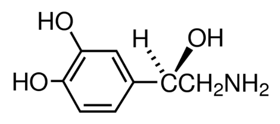 图片 (−)-去甲肾上腺素，(−)-Norepinephrine；≥98%, crystalline