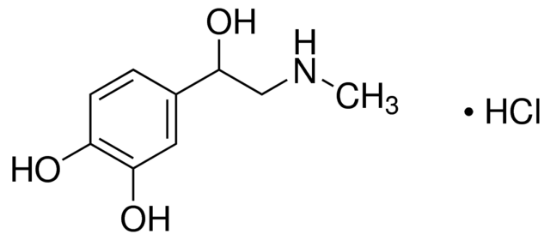 图片 (±)-肾上腺素盐酸盐，(±)-Epinephrine hydrochloride；≥98.0%, HPLC