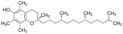 图片 (+)-α-生育酚 [维生素E]，(+)-α-Tocopherol；from vegetable oil, Type V, ~1000 IU/g