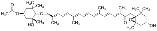 图片 藻褐素 [岩藻黄质]，Fucoxanthin；carotenoid antioxidant, ≥95% (HPLC)