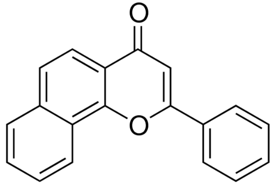图片 α-萘黄酮，α-Naphthoflavone；≥98%