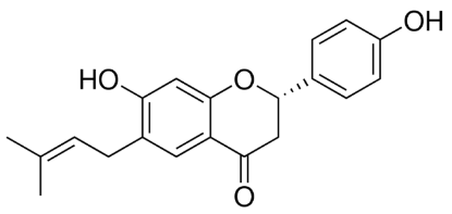 图片 补骨脂甲素 [补骨脂二氢黄酮]，Bavachin；from Psoralea coryfolia, ≥97% (HPLC)