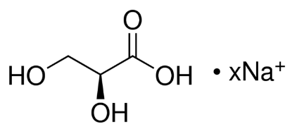 图片 L-甘油酸钠盐，L-Glyceric acid sodium salt；≥95.0% (TLC)