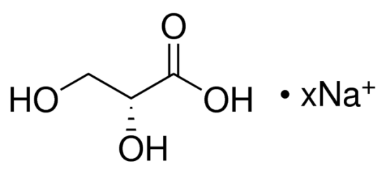 图片 D-甘油酸钠盐，D-Glyceric acid sodium salt；≥95.0% (TLC)