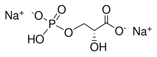 图片 D-(−)-3-磷酸甘油酸二钠盐，D-(−)-3-Phosphoglyceric acid disodium salt；≥93%, powder