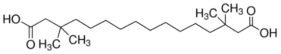 图片 3,3,14,14-四甲基十六烷二酸，MEDICA 16；powder, ≥97% (HPLC)