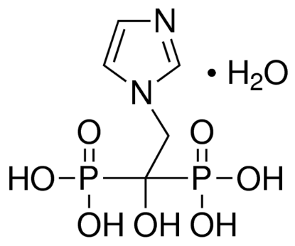 图片 唑来膦酸一水合物，Zoledronic acid monohydrate；≥98% (HPLC)