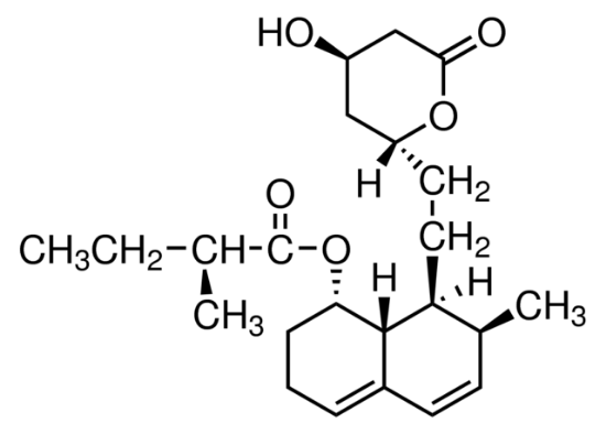 图片 美伐他汀 [米法斯丁]，Mevastatin；≥98%, powder or crystals