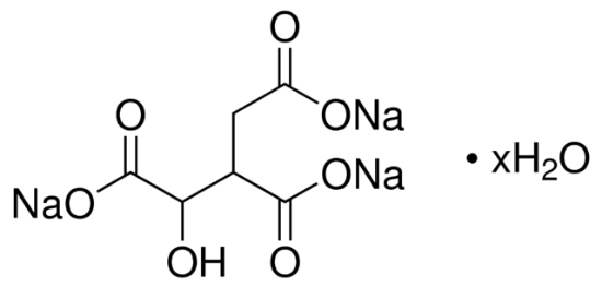 图片 DL-异柠檬酸三钠盐水合物，DL-Isocitric acid trisodium salt hydrate；≥93%