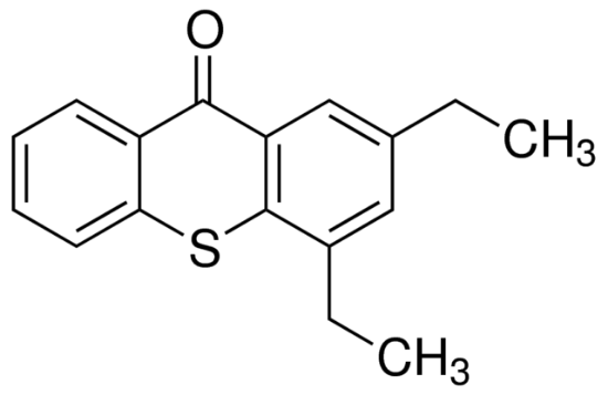 图片 2,4-二乙基噻唑酮，2,4-Diethyl-9H-thioxanthen-9-one；98%