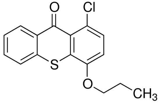 图片 1-氯-4-丙氧基硫杂蒽-9-酮，1-Chloro-4-propoxy-9H-thioxanthen-9-one；97%