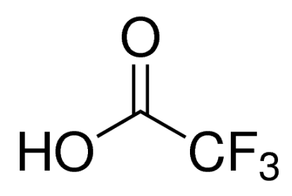 图片 三氟乙酸，Trifluoroacetic acid [TFA]；suitable for HPLC, ≥99.0%