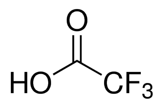 图片 三氟乙酸，Trifluoroacetic acid [TFA]；suitable for HPLC, ≥99.0%