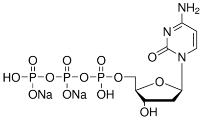 图片 2'-脱氧胞苷5'-三磷酸二钠盐，2′-Deoxycytidine 5′-triphosphate disodium salt [dCTP-Na2]；≥95%