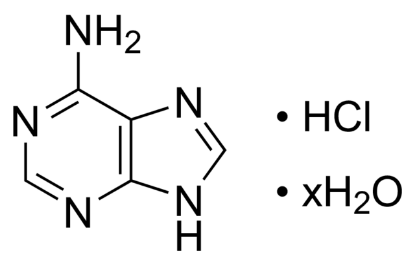 图片 腺嘌呤盐酸盐水合物，Adenine hydrochloride hydrate；powder, BioReagent, suitable for cell culture, ≥99%