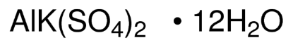 图片 硫酸铝钾十二水合物，Aluminum potassium sulfate dodecahydrate；ACS reagent, 98.0-102.0%