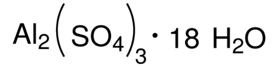 图片 硫酸铝十八水合物，Aluminum sulfate octadecahydrate；≥97%