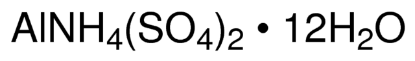 图片 硫酸铵铝十二水合物，Ammonium aluminum sulfate dodecahydrate；ReagentPlus®, ≥99% (titration)