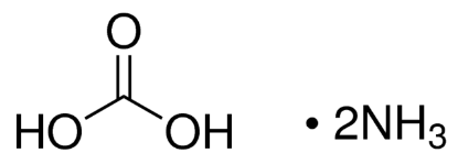 图片 碳酸铵，Ammonium carbonate；ACS reagent, ≥30.0% NH3 basis