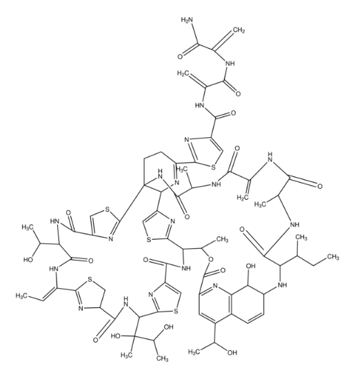 图片 硫链丝菌素，Thiostrepton from Streptomyces azureus；≥90% (HPLC)