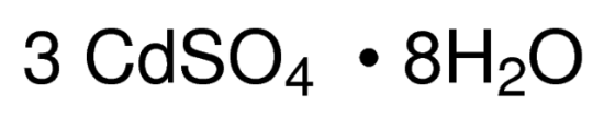 图片 硫酸镉8/3水合物，Cadmium sulfate 8/3-hydrate；puriss. p.a., ACS reagent, ≥99.0% (calc. based on CdSO4 · 8/3 H2O, KT)