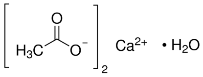 图片 乙酸钙一水合物，Calcium acetate monohydrate；ACS reagent, ≥99.0%