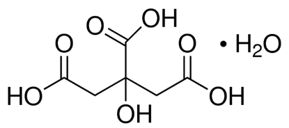 图片 柠檬酸一水合物，Citric acid monohydrate [CAM]；puriss. p.a., ACS reagent, reag. ISO, reag. Ph. Eur., buffer substance, 99.5-102%