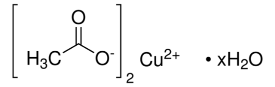 图片 乙酸铜一水合物，Copper(II) acetate monohydrate；ACS reagent, ≥98%