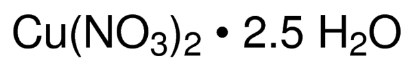 图片 硝酸铜水合物，Copper(II) nitrate hemi(pentahydrate)；ACS reagent, ≥99.99% trace metals basis