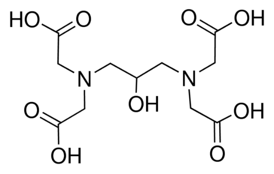 图片 1,3-二氨-2-羟丙烷-N,N,N′,N′-四乙酸，1,3-Diamino-2-hydroxypropane-N,N,N′,N′-tetraacetic acid；99%