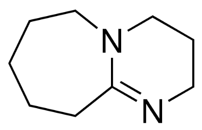 图片 1,8-二氮杂双环[5.4.0]十一碳-7-烯，1,8-Diazabicyclo[5.4.0]undec-7-ene [DBU]；98%
