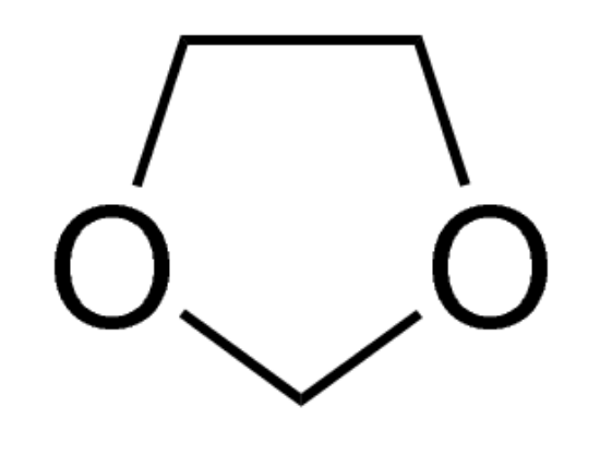 图片 1,3-二氧戊环，1,3-Dioxolane [DOXL]；anhydrous, contains ~75 ppm BHT as inhibitor, 99.8%