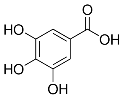 图片 没食子酸一水合物，Gallic acid monohydrate；ACS reagent, ≥98.0%