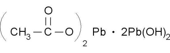 图片 碱性乙酸铅 [碱式醋酸铅]，Lead(II) acetate basic；anhydrous, for sugar analysis according to Horne, ≥33.0% basic Pb (as PbO) basis, ≥75.0% total Pb (as PbO) basis