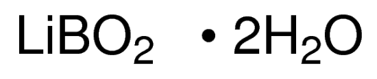 图片 偏硼酸锂二水合物，Lithium metaborate dihydrate；solid