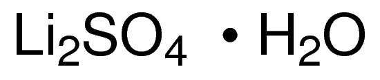 图片 硫酸锂一水合物，Lithium sulfate monohydrate [LSMH]；BioUltra, ≥99.0% (T)