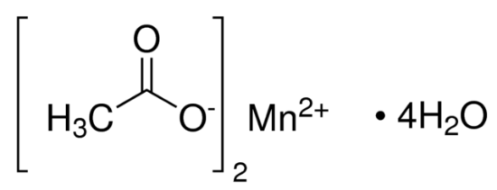 图片 醋酸锰四水合物 [四水乙酸锰]，Manganese(II) acetate tetrahydrate；≥99%
