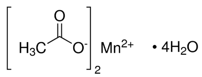 图片 醋酸锰四水合物 [四水乙酸锰]，Manganese(II) acetate tetrahydrate；purum p.a., ≥99.0% (KT)